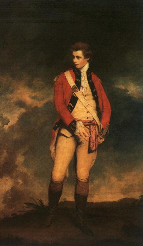 Sir Joshua Reynolds Colonel St.Leger oil painting image